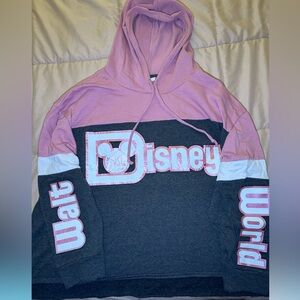 Walt Disney World pink and grey sweatshirt 3X